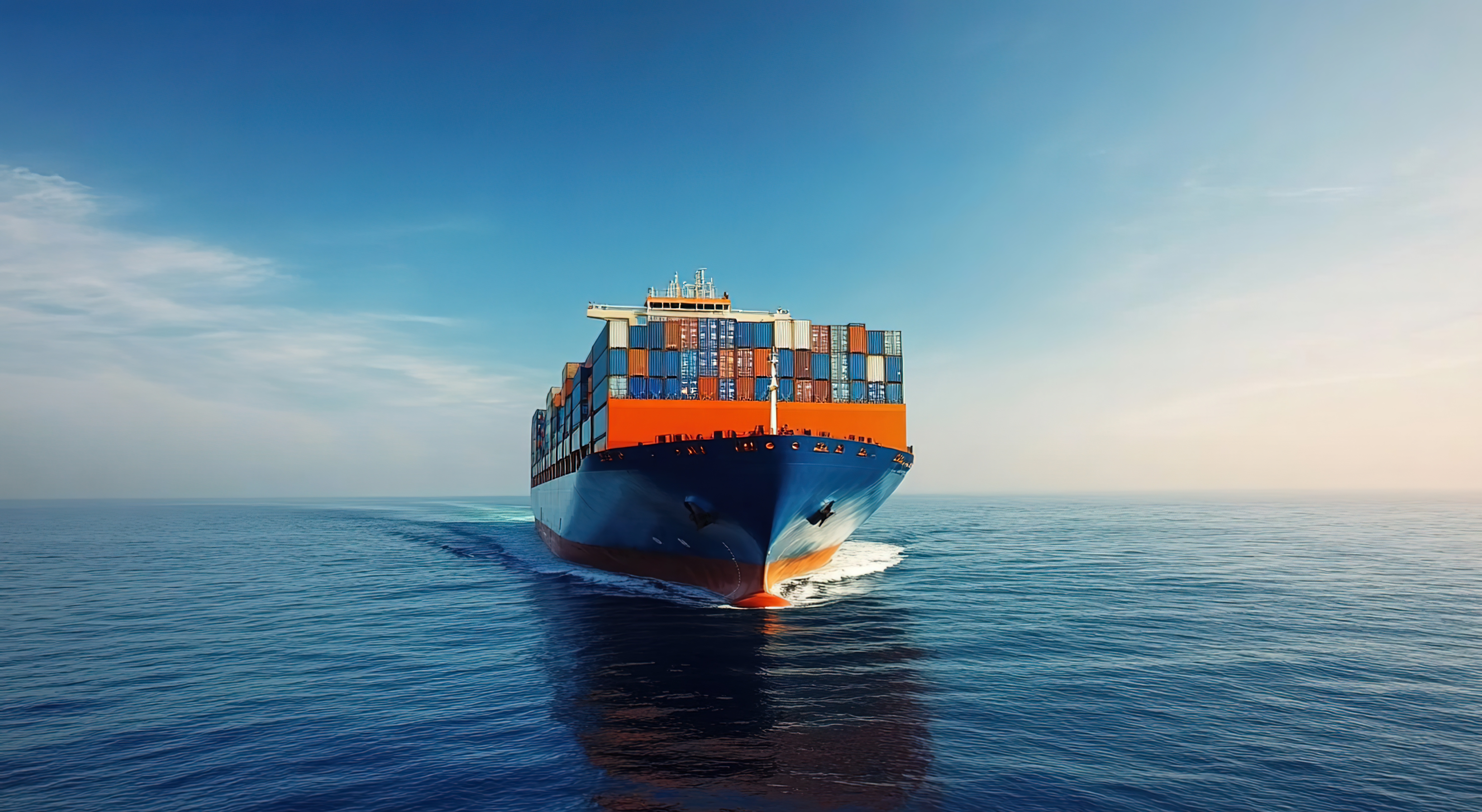 Door-to-door sea and intermodal transport of goods and containers. In 2024, we handled 1,100 TEU across Europe with full service coverage.