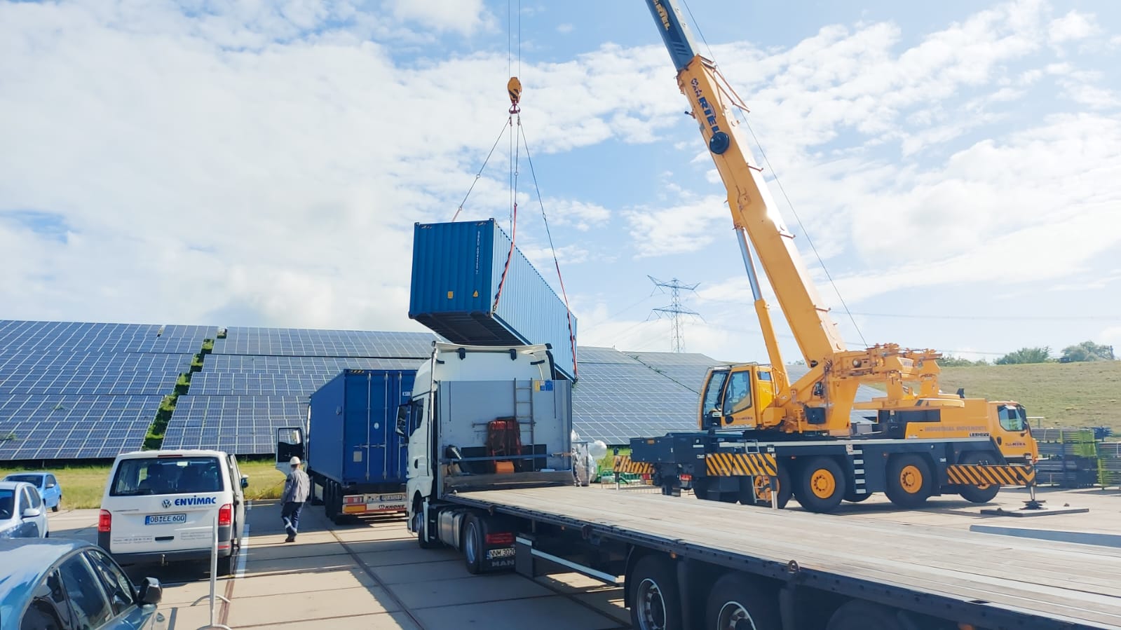 Specialized container and oversized cargo transport across Europe. End-to-end project cargo logistics, military freight, and real-time coordination